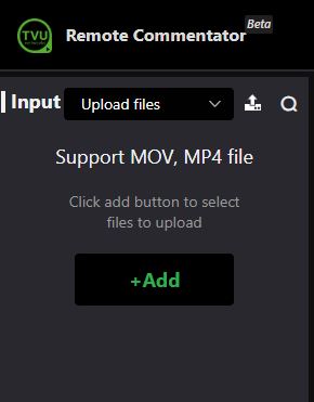 File upload - Add a file