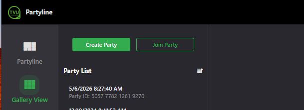 Gallery view tab