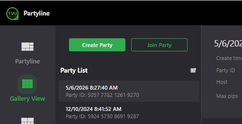 Select the Gallery view icon