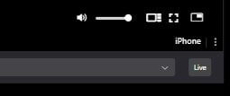 iPhone setting
