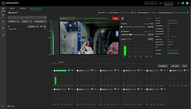 Advanced  Control window