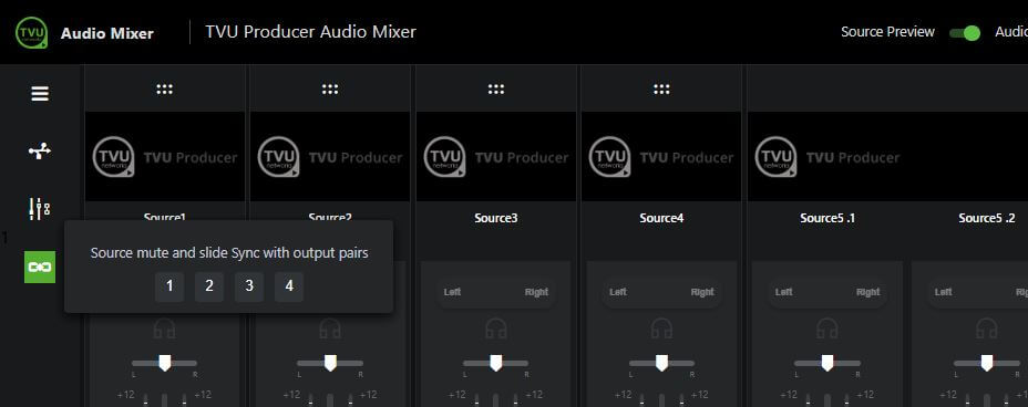Source mute icon