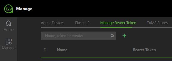 Create Bearer Token