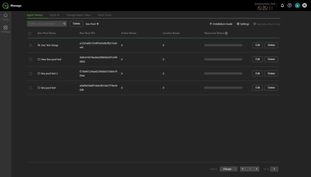 Resources page - Owner