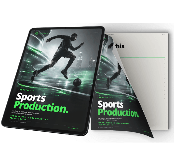 The Future of Sports Production whitepaper cover