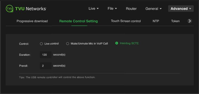 Inserting SCTE