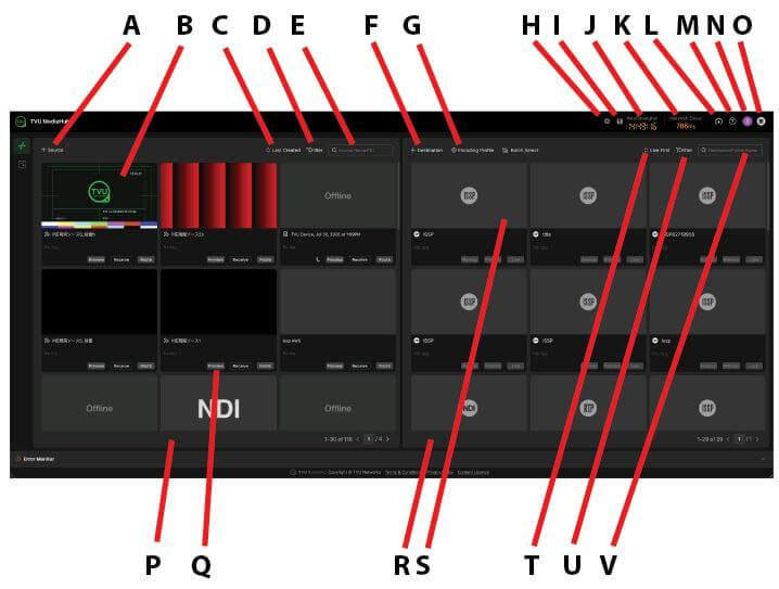 MediaHub interface operations overview