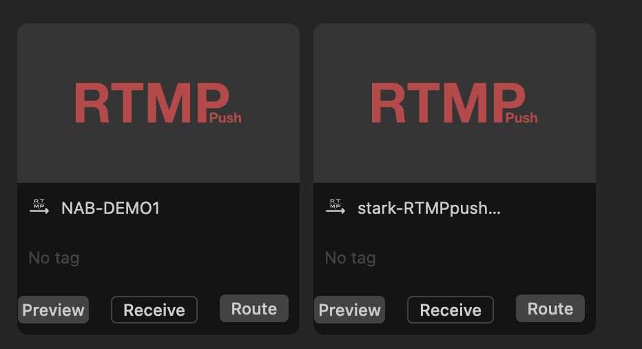 P18_Source panel - RTMP Push selection