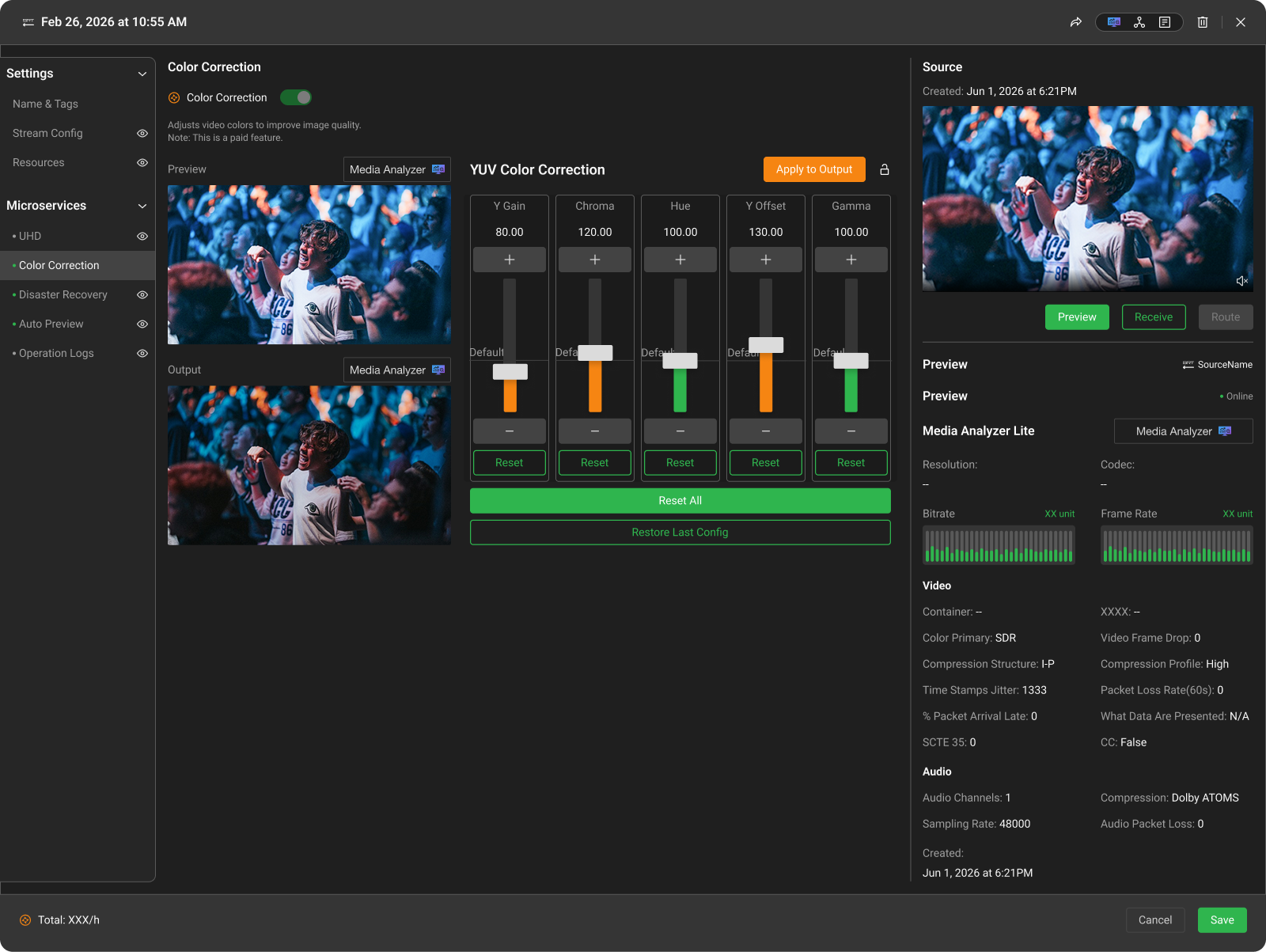 P22_Color Correction Microservice