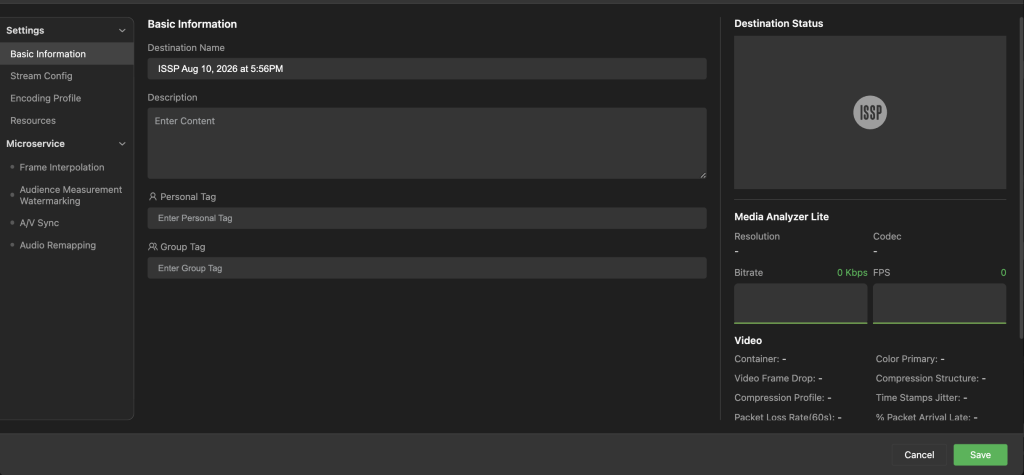 P24_Naming and configuring your output destination