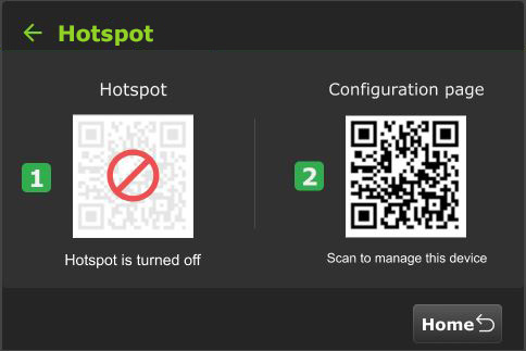 v3 hotspot is off