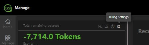 Billing Settings icon