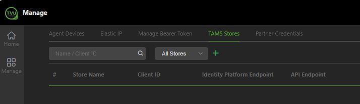 TAMS multi store support