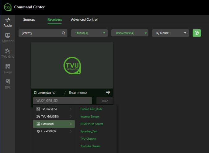 CC Ext source selection
